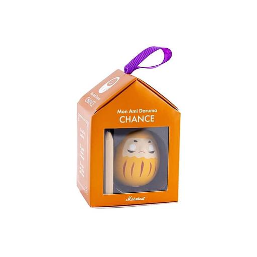 Mon Daruma Chance - Avec une figurine Daruma en céramique et un crayon