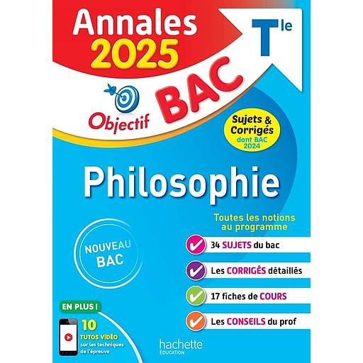 Philosophie Tle Objectif Bac Annales Bac