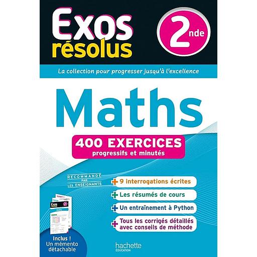 Maths 2nde Exos Résolus