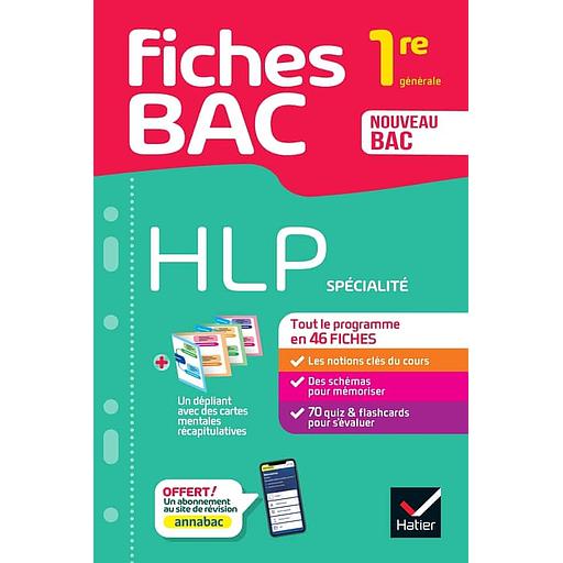 HLP spécialité 1re générale