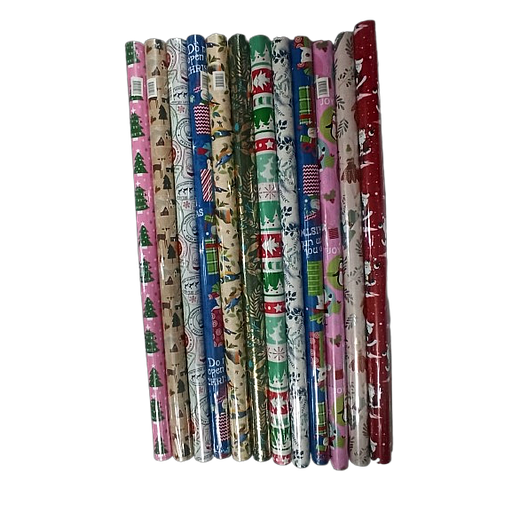 Papier Cadeau 60G 70*2M Série Noel