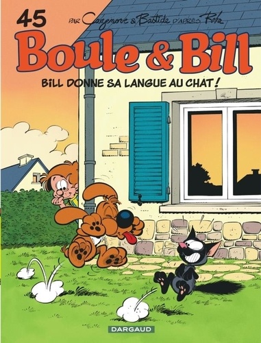 Boule & Bill Tome 45 - Bill donne sa langue au chat !