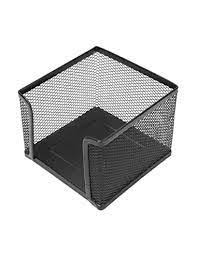 Porte Bloc Cube Métal