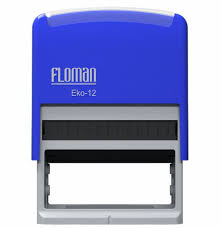 Cachet ECO12 Bleu 18*47