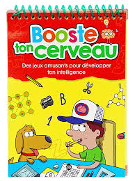 Booste ton cerveau - Des jeux et des activités pour garder un esprit éveillé Rouge