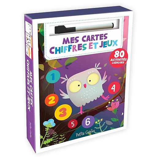 MES CARTES CHIFFRES ET JEUX 80 Activités Ludiques 4+ ans