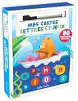 MES CARTES LETTRES ET JEUX 80 Activités Ludiques 4+ ans