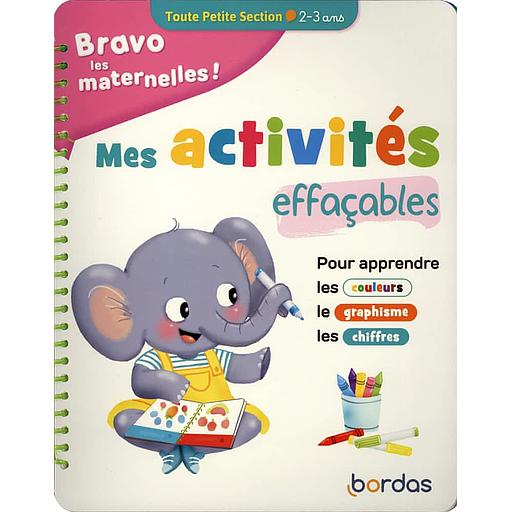 Mes activités effaçables Toute Petite section
