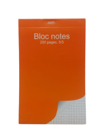 Bloc Note 200P A5 5*5