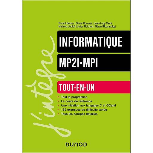 Informatique MP2I-MPI