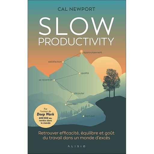 Slow Productivity - Retrouver efficacité, équilibre et goût du travail dans un monde d'excès