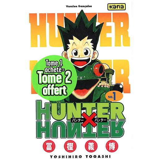 Hunter X Hunter - Pack en 2 volumes : Tome 1 et 2