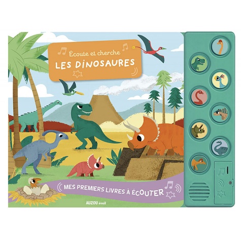Ecoute et cherche les dinosaures