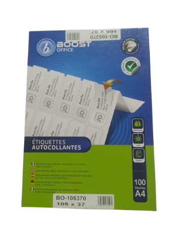 Etiquette Imprimante 105*37MM