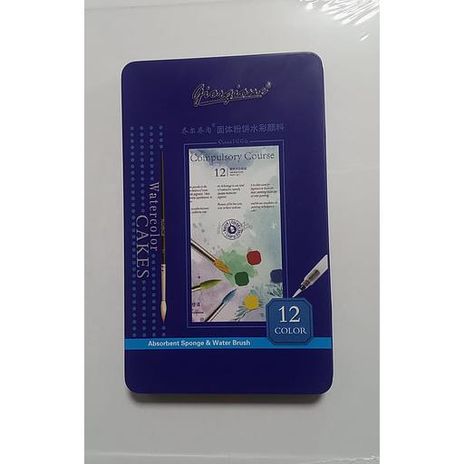 Water Colour Boite de 12 Giorgione