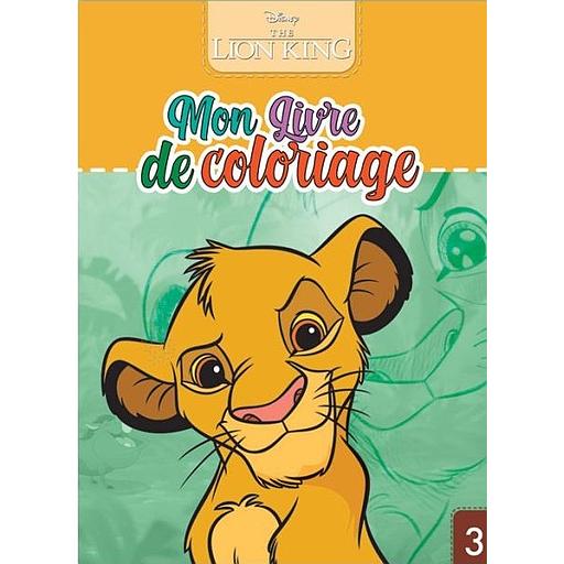 Mon livre de coloriage - Lion King