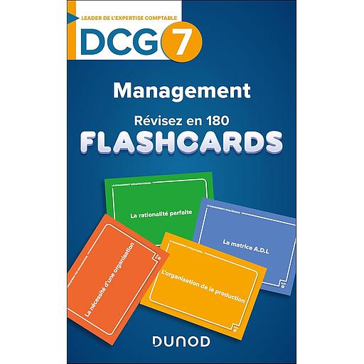 Management DCG 7 - Révisez en 180 flashcards !
