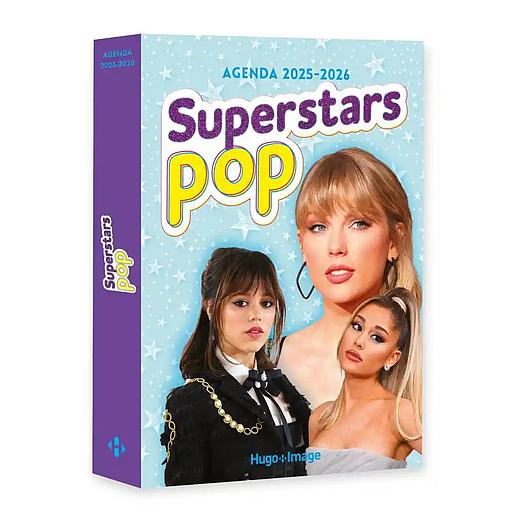 Agenda scolaire Superstars pop