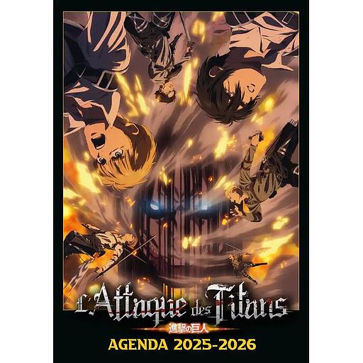 Agenda scolaire Attaque des Titans