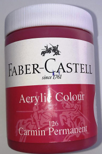 Peinture Acrylique 140ML Carmine Permanent