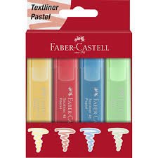Set de 4 Surligneur Textiliner