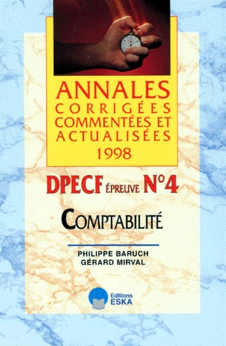DPECF N° 4 COMPTABILITE. Annales 1998