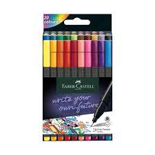 Set de 10 Stylo Feutre Grip Finepen