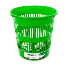 Corbeille à Papier en Plastique Vert
