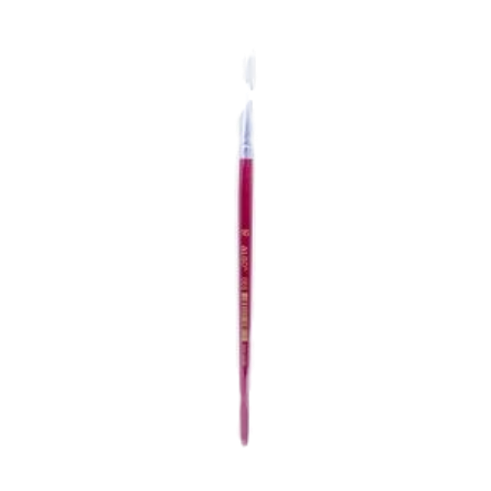 Pinceau Arte Rond N°4 Manche Long Marron