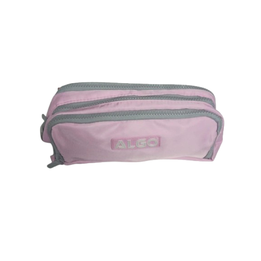 Trousse Rose Pale 3 compartiments