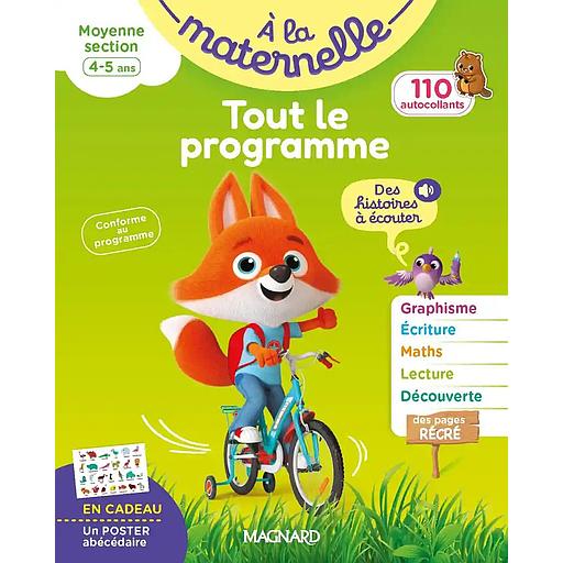 A la maternelle, Tout le programme moyenne section