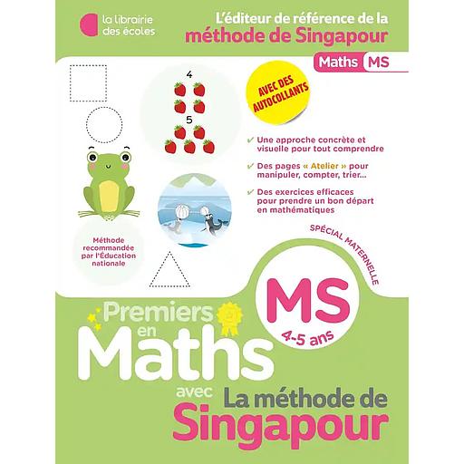 Premiers en maths avec la méthode de Singapour MS
