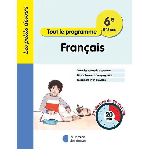Français 6e Tout le programme