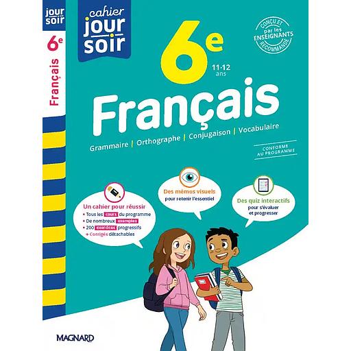 Cahier du jour/Cahier du soi Français 6e