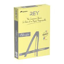 Ramette papier couleur A4 Papyrus Adagio 80g 500 feuilles couleur Jaune