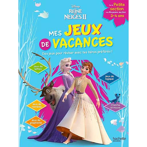 Mes jeux de vacances La Reine des neiges 2 PS