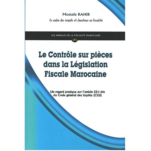Le contrôle sur pièces dans la législation fiscale Marocaine T1