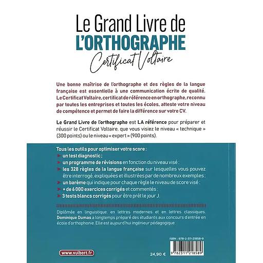 Le Grand Livre de l'orthographe