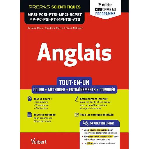 Anglais MPSI - PCSI - PTSI - MP2I - BCPST - MP - PC - PSI - PT - MPI - TSI - ATS