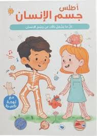 أطلس جسم الانسان - كل ما يشغل بالك عن جسم الإنسان مع لوحة كبيرة