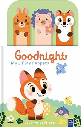 Goodnight My 3 Play Puppets - Countryside Friends