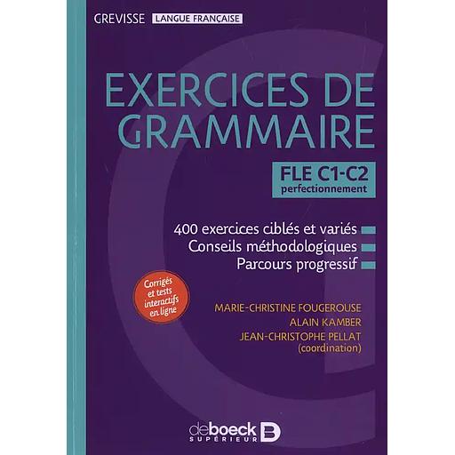 Grammaire du français FLE C1-C2