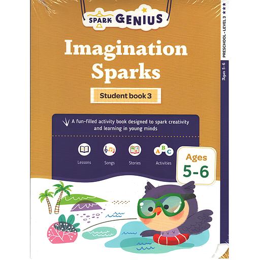 Imagination Sparks student book 3 ages 5-6