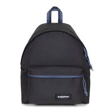 EASTPAK Padded Pak'r Backpack School Rucksack Contrast Prep Black Blue