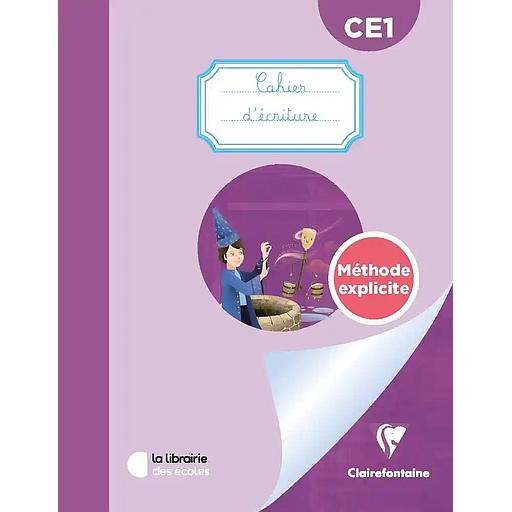 Méthode explicite CE1 - Cahier d'écriture