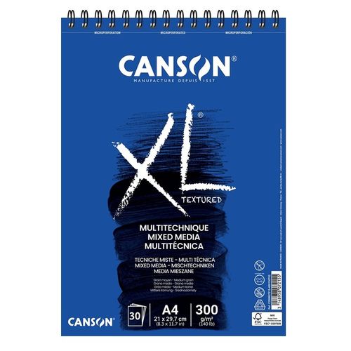 Bloc de papier Aquarelle  30 Feuilles 300G A4 21 x 29,7