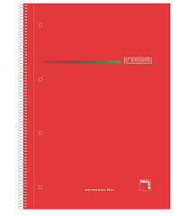 Registre avec Spiral A4 5*5 200Pages 90 Grs