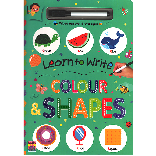 Learn To Write Colour &amp; Shapes