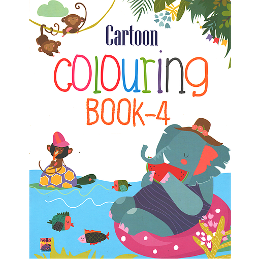 CARTOON COLOURING BOOK-4