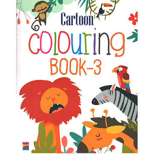 CARTOON COLOURING BOOK-3